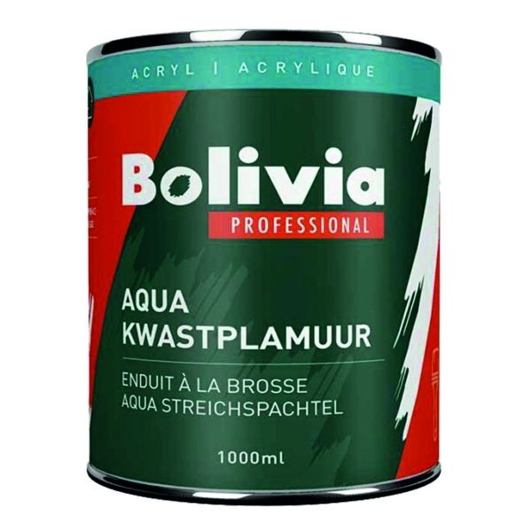 BOLIVIA Aqua Kwastplamuur 1lt
