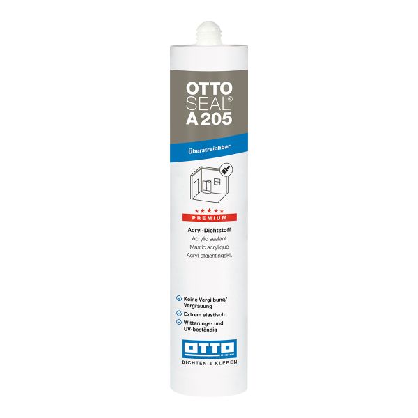 Ottoseal A205 wit acrylaatkit 310ml